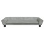 vidaXL Divano per Bambini Grigio Chiaro 100x50x26 cm in Velluto