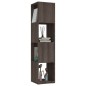vidaXL Armadietto Girevole Grigio Rovere 34,5x34,5x147,5 cm Truciolato vidaXL Armadietto Girevole Grigio Rovere 34,5x34,5x147,5 cm Truciolato