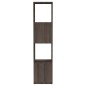 vidaXL Armadietto Girevole Grigio Rovere 34,5x34,5x147,5 cm Truciolato vidaXL Armadietto Girevole Grigio Rovere 34,5x34,5x147,5 cm Truciolato