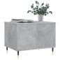 vidaXL Tavolino Salotto Grigio Cemento 60x44,5x45 cm Legno Multistrato