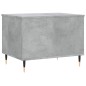 vidaXL Tavolino Salotto Grigio Cemento 60x44,5x45 cm Legno Multistrato