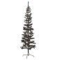 vidaXL Albero di Natale Sottile Nero 180 cm vidaXL Albero di Natale Sottile Nero 180 cm