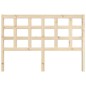Testiera per Letto 145,5x4x100 cm in Legno Massello di Pino Testiera per Letto 145,5x4x100 cm in Legno Massello di Pino