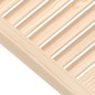 vidaXL Ante a Lamelle 2 pz in Legno Massello di Pino 39,5x39,4 cm vidaXL Ante a Lamelle 2 pz in Legno Massello di Pino 39,5x39,4 cm