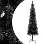 vidaXL Albero di Natale Sottile Nero 120 cm vidaXL Albero di Natale Sottile Nero 120 cm