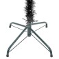 vidaXL Albero di Natale Sottile Nero 120 cm vidaXL Albero di Natale Sottile Nero 120 cm
