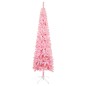 vidaXL Albero di Natale Sottile Rosa 210 cm vidaXL Albero di Natale Sottile Rosa 210 cm