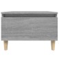 Tavolini 2pz Grigio Sonoma 50x46x35 cm in Legno Multistrato