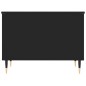 vidaXL Tavolino da Salotto Nero 60x44,5x45 cm in Legno Multistrato