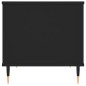 vidaXL Tavolino da Salotto Nero 60x44,5x45 cm in Legno Multistrato