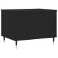 vidaXL Tavolino da Salotto Nero 60x44,5x45 cm in Legno Multistrato