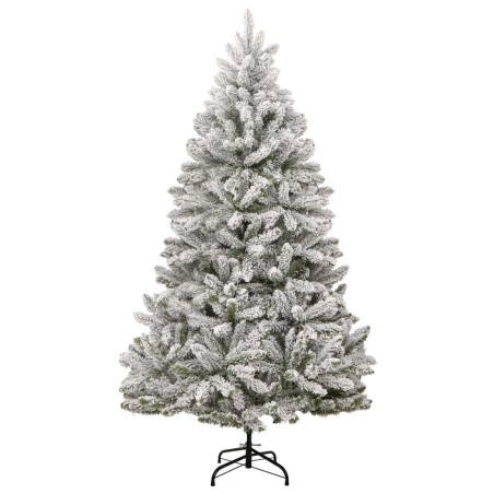 vidaXL Albero Natale Artificiale Incernierato con Neve Fioccata 240 cm