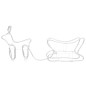 vidaXL Renne e Slitta Decorazione Natalizia per Esterni 252 LED vidaXL Renne e Slitta Decorazione Natalizia per Esterni 252 LED