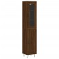vidaXL Credenza Rovere Marrone 34,5x34x180 cm in Legno Multistrato vidaXL Credenza Rovere Marrone 34,5x34x180 cm in Legno Multistrato