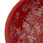 vidaXL Lavabo da Appoggio Nero e Rosso Rotondo Φ41x14 cm Ceramica vidaXL Lavabo da Appoggio Nero e Rosso Rotondo Φ41x14 cm Ceramica
