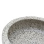 vidaXL Lavabo da Appoggio Grigio Rotondo Φ41x14 cm Ceramica vidaXL Lavabo da Appoggio Grigio Rotondo Φ41x14 cm Ceramica