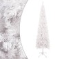 vidaXL Albero di Natale Sottile Bianco 240 cm vidaXL Albero di Natale Sottile Bianco 240 cm