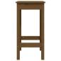 Set da Bar 5 pz Miele in Legno Massello di Pino Set da Bar 5 pz Miele in Legno Massello di Pino