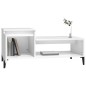 Tavolino da Salotto Bianco 100x50x45 cm in Legno Multistrato Tavolino da Salotto Bianco 100x50x45 cm in Legno Multistrato