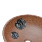 vidaXL Lavabo da Appoggio Marrone e Blu Rotondo Φ41x14 cm Ceramica vidaXL Lavabo da Appoggio Marrone e Blu Rotondo Φ41x14 cm Ceramica