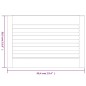vidaXL Anta a Lamelle in Legno Massello di Pino 39,5x59,4 cm vidaXL Anta a Lamelle in Legno Massello di Pino 39,5x59,4 cm