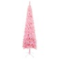 vidaXL Albero di Natale Sottile Rosa 180 cm