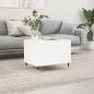 vidaXL Tavolino da Salotto Bianco 60x44,5x45 cm in Legno Multistrato