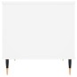 vidaXL Tavolino da Salotto Bianco 60x44,5x45 cm in Legno Multistrato