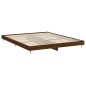 vidaXL Giroletto Rovere Marrone 160x200 cm in Legno Multistrato vidaXL Giroletto Rovere Marrone 160x200 cm in Legno Multistrato