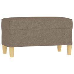 vidaXL Panca tortora 70x35x41 cm in Tessuto