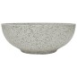 vidaXL Lavabo da Appoggio Grigio Rotondo Φ41x14 cm Ceramica vidaXL Lavabo da Appoggio Grigio Rotondo Φ41x14 cm Ceramica
