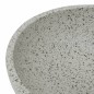 vidaXL Lavabo da Appoggio Grigio Rotondo Φ41x14 cm Ceramica vidaXL Lavabo da Appoggio Grigio Rotondo Φ41x14 cm Ceramica
