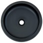 vidaXL Lavabo da Appoggio Nero e Blu Rotondo Φ41x14 cm Ceramica vidaXL Lavabo da Appoggio Nero e Blu Rotondo Φ41x14 cm Ceramica
