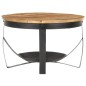 vidaXL Tavolino da Salotto Ø68x43cm in Legno di Mango Grezzo vidaXL Tavolino da Salotto Ø68x43cm in Legno di Mango Grezzo