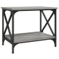 Tavolino Grigio Sonoma 55x38x45 cm in Legno Multistrato Tavolino Grigio Sonoma 55x38x45 cm in Legno Multistrato