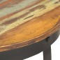 vidaXL Tavolino da Salotto Ø68x43 cm in Legno Massello di Recupero vidaXL Tavolino da Salotto Ø68x43 cm in Legno Massello di Recupero