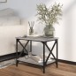 Tavolino Grigio Sonoma 55x38x45 cm in Legno Multistrato Tavolino Grigio Sonoma 55x38x45 cm in Legno Multistrato