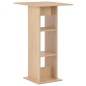 vidaXL Tavolo da Bar Rovere 60x60x110 cm vidaXL Tavolo da Bar Rovere 60x60x110 cm