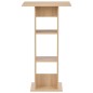 vidaXL Tavolo da Bar Rovere 60x60x110 cm vidaXL Tavolo da Bar Rovere 60x60x110 cm