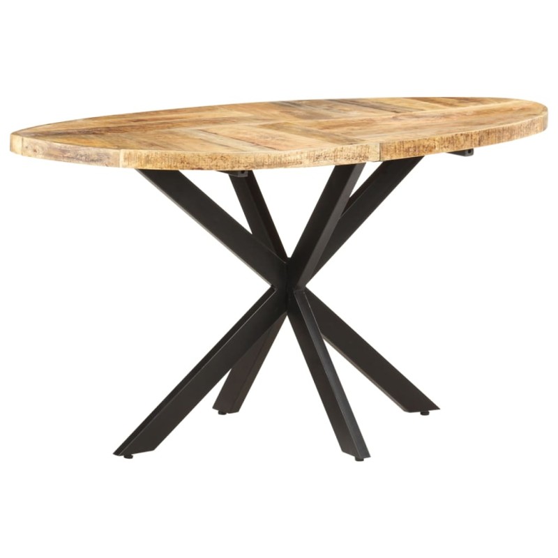 vidaXL Tavolo da Pranzo 140x80x75 cm in Legno Massello di Mango vidaXL Tavolo da Pranzo 140x80x75 cm in Legno Massello di Mango