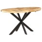 vidaXL Tavolo da Pranzo 140x80x75 cm in Legno Massello di Mango vidaXL Tavolo da Pranzo 140x80x75 cm in Legno Massello di Mango