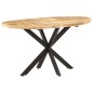 vidaXL Tavolo da Pranzo 140x80x75 cm in Legno Massello di Mango vidaXL Tavolo da Pranzo 140x80x75 cm in Legno Massello di Mango