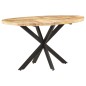 vidaXL Tavolo da Pranzo 140x80x75 cm in Legno Massello di Mango vidaXL Tavolo da Pranzo 140x80x75 cm in Legno Massello di Mango