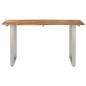 vidaXL Tavolo da Pranzo 140x70x76 cm in Legno Massello di Acacia vidaXL Tavolo da Pranzo 140x70x76 cm in Legno Massello di Acacia