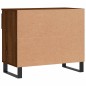 vidaXL Scarpiera Rovere Marrone 70x36x60 cm in Legno Multistrato vidaXL Scarpiera Rovere Marrone 70x36x60 cm in Legno Multistrato