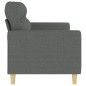 vidaXL Divano a 3 Posti Grigio Chiaro 180 cm in Tessuto vidaXL Divano a 3 Posti Grigio Chiaro 180 cm in Tessuto