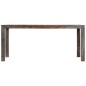 vidaXL Tavolo da Pranzo Grigio 180x90x76 cm Legno Massello di Sheesham vidaXL Tavolo da Pranzo Grigio 180x90x76 cm Legno Massello di Sheesham