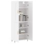 vidaXL Credenza Bianca 69,5x34x180 cm in Legno Multistrato vidaXL Credenza Bianca 69,5x34x180 cm in Legno Multistrato