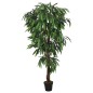 vidaXL Albero Mango Artificiale 600 Foglie 150 cm Verde vidaXL Albero Mango Artificiale 600 Foglie 150 cm Verde