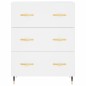 vidaXL Credenza Bianca 69,5x34x180 cm in Legno Multistrato vidaXL Credenza Bianca 69,5x34x180 cm in Legno Multistrato
